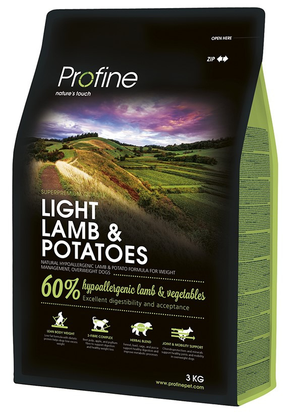Profine hondenvoer Light Lamb & Potatoes <br>3 kg